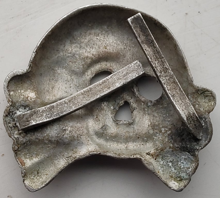 Reproduction Hussaren skull for Kavallerie Regiment