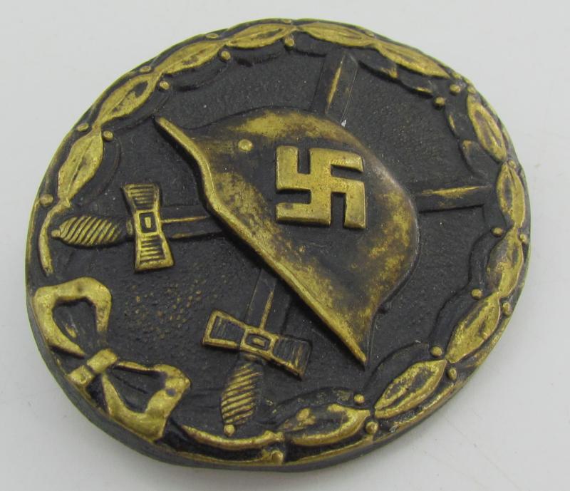 Woundbadge in Black (VWA Schwarz)