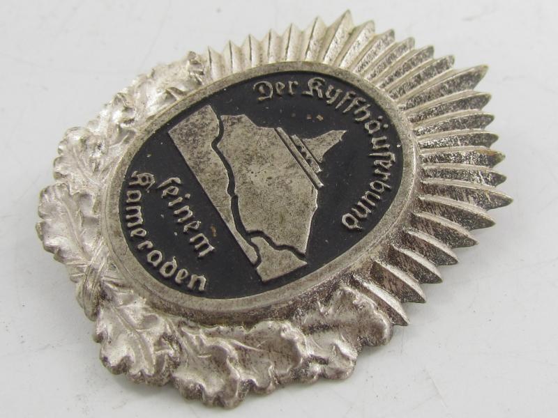 German Kyffhäuser Cap Badge