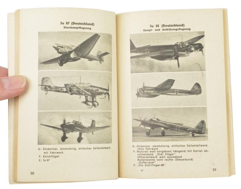 German LW Airplane Identification Booklet