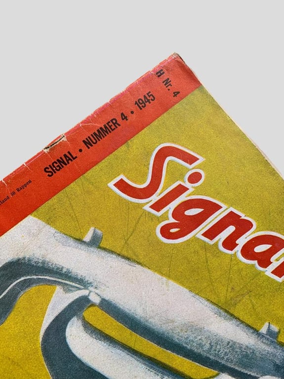 German WWII Magazine 'Signal' 1945 Nr. 4