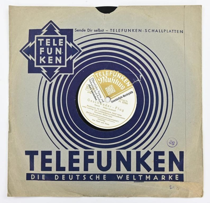 German 'Leibstandarte Adolf Hitler' Music Record