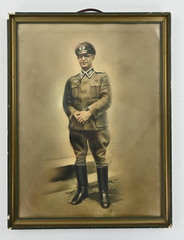 German WH NCO Portrait Picture Set