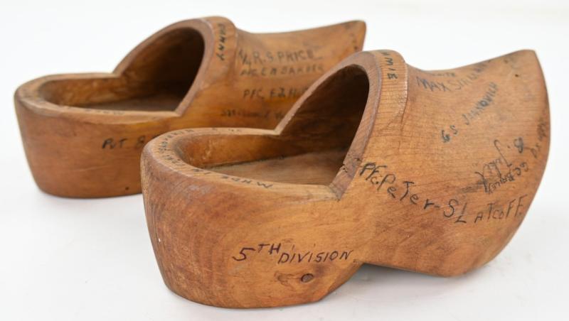 Czech WW2 Named Wooden Shoes 10th Infantry Regiment 5th ID