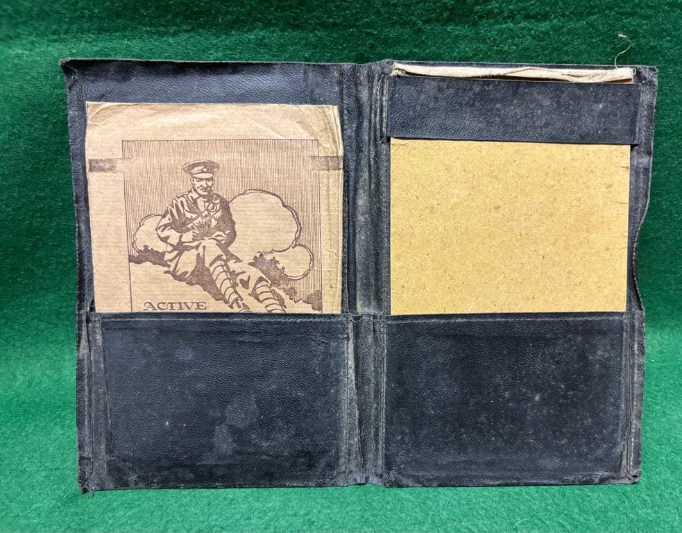 YMCA Active Service Writing Wallet and Language card  in its Waterproof Cover