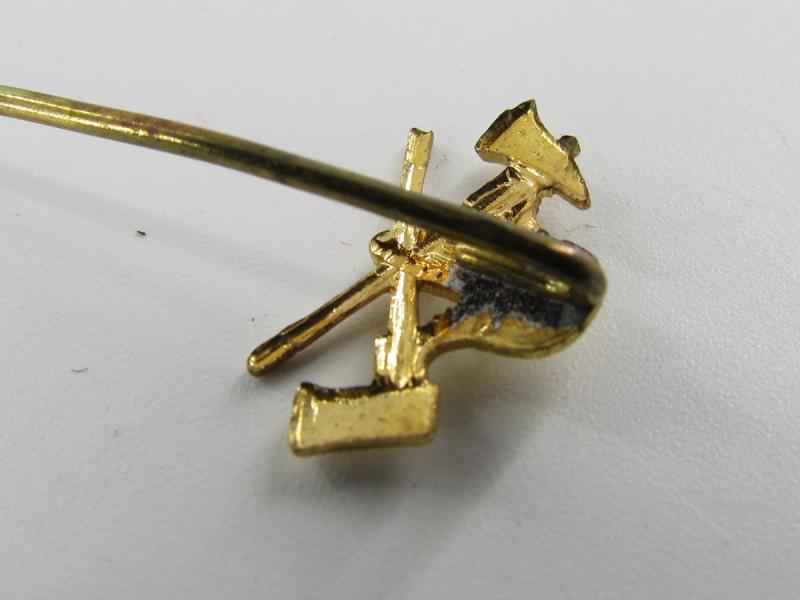 German Fireman's stick pin