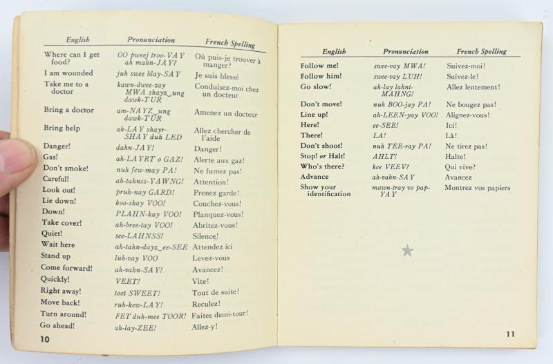 US WW2 French Phase Book 1943