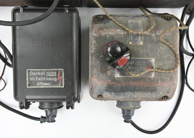 German WH Panzer Tank Radio Set