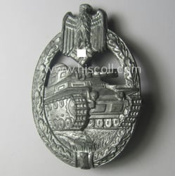 'Panzerkampfabzeichen in Silber' being a neatly maker- (ie....