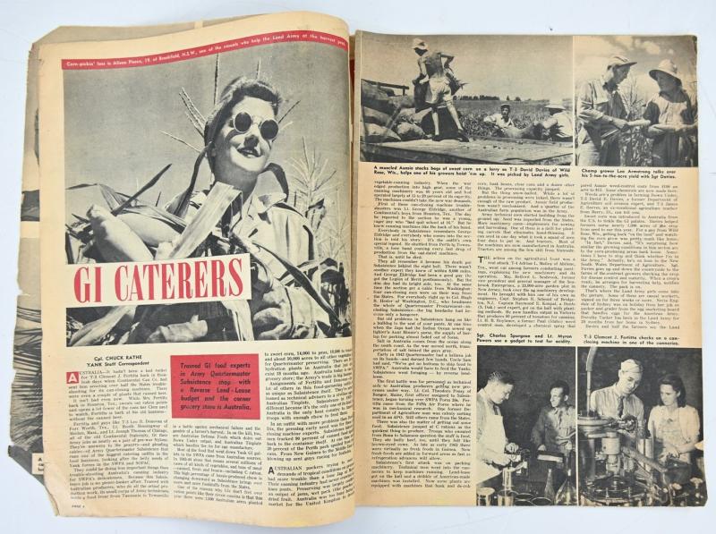 US WW2 Yank Magazine March 26th, 1944 Down Under.