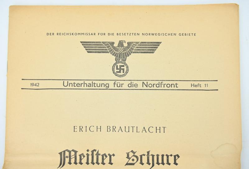 German WW2 Soldiers in Norway Booklet Roman