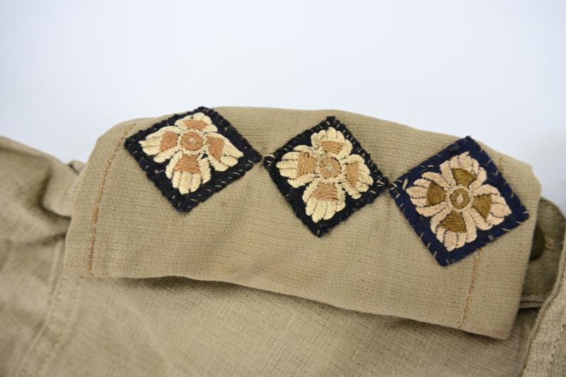 British WW2 Khaki Drill Tropical Shirt