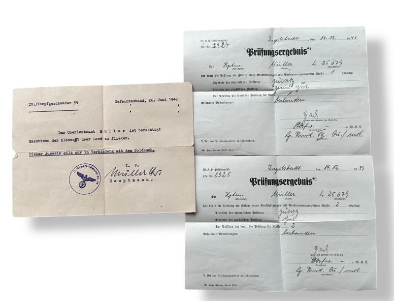 Grouping of Hauptmann Heinz-Joachim Müller