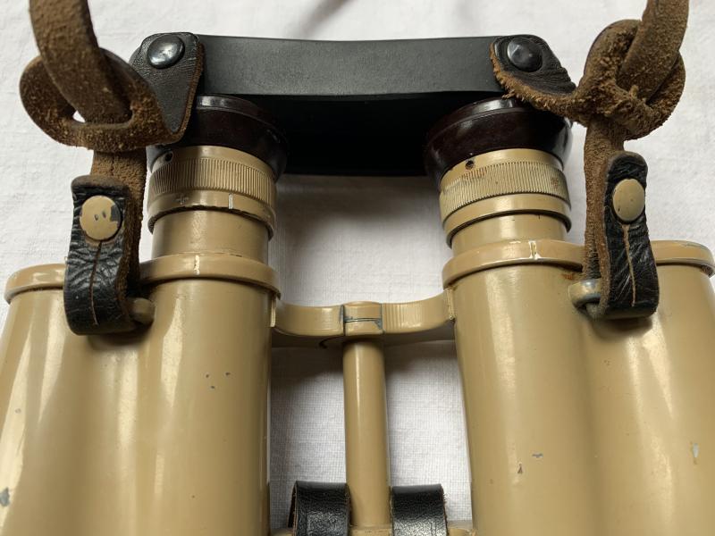 German Tan 6x30 Binoculars 'Dienstglas' -CAG-
