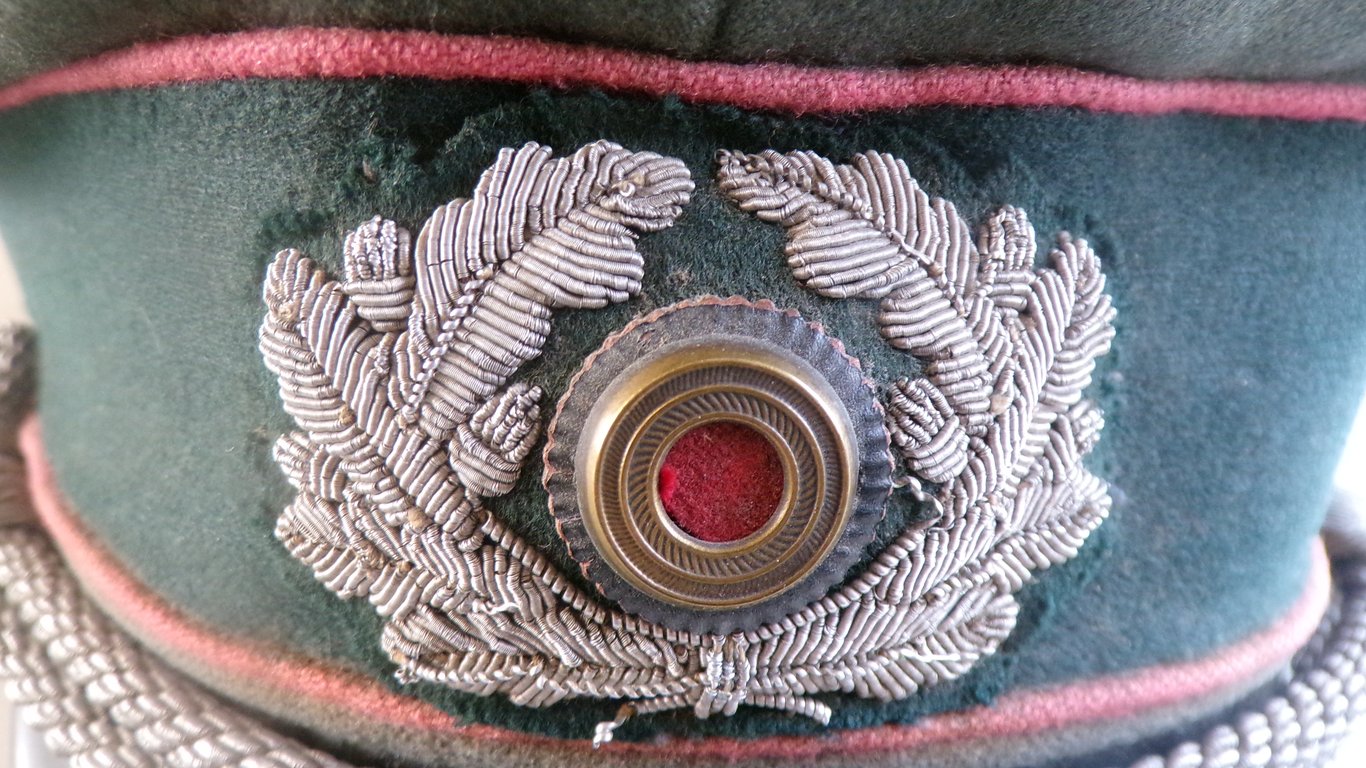 Named Heer Officers Panzer Schirmmutze