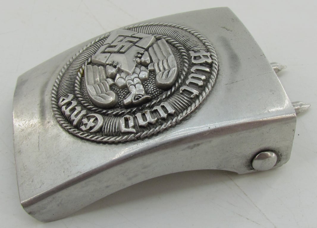 Aluminum Hitler Youth Buckle – RZM M4/38