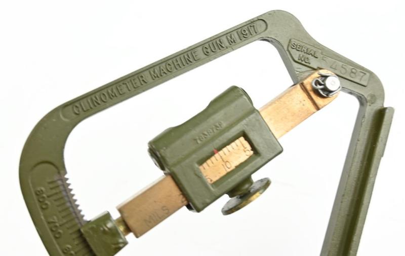 US WW1 Clinometer with Pouch