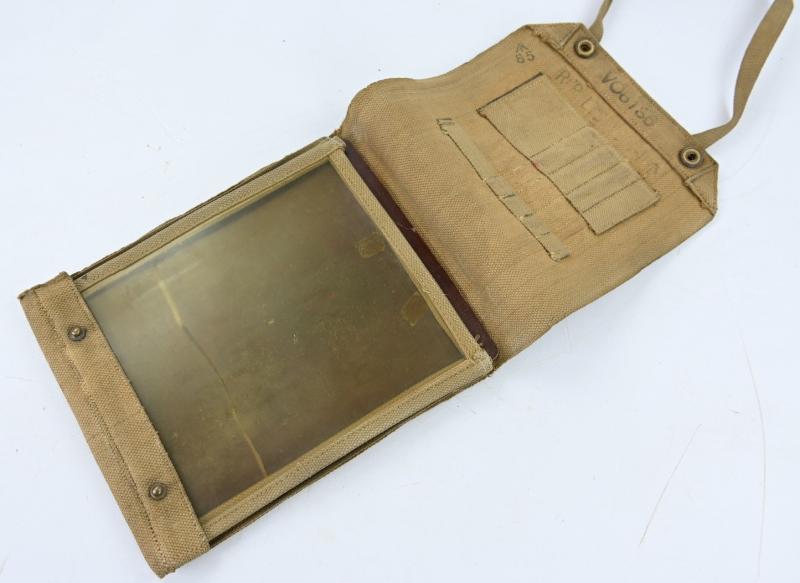 British WW2 Officer Mapcase