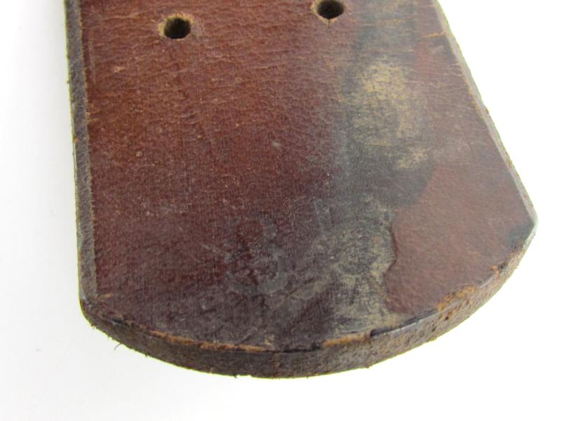 Wehrmacht Aluminum EM/NCO Police Buckle with Belt