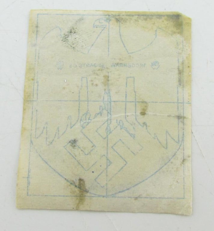 Unissued WH (Heer) Army Helmet Decal