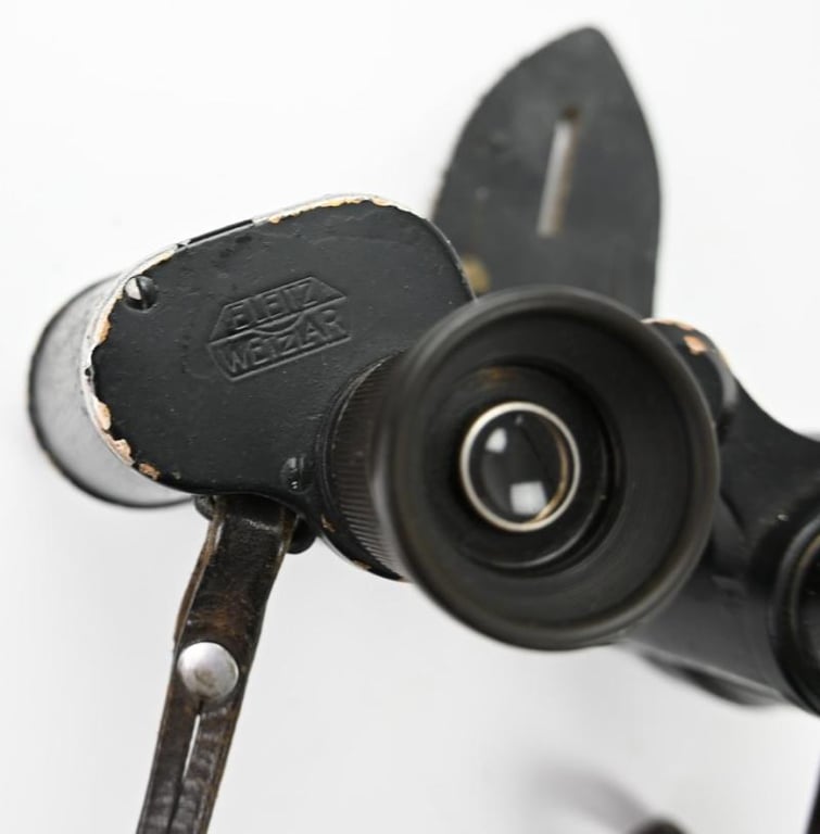 German WH Binocular 6x30 in Carrying Case