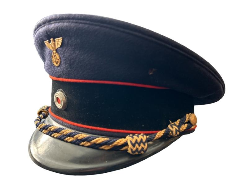 German 'Reichsbahn' Visor Cap