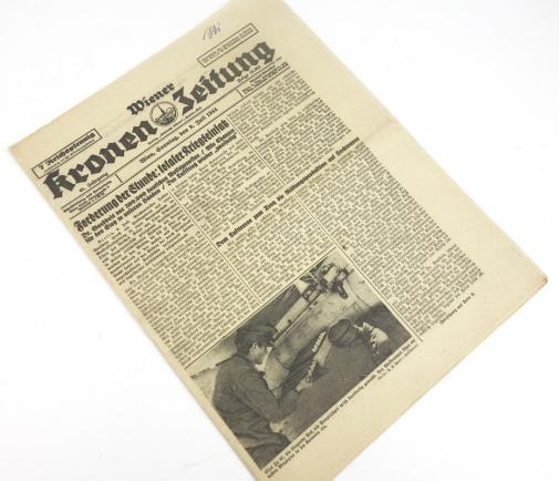 German Illustrierte Kronen Zeitung 9 July 1944