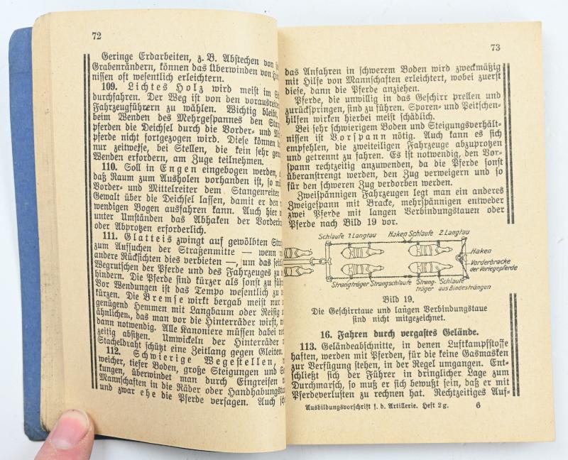 German WH Book 'Infantry Regulations' Part 2g