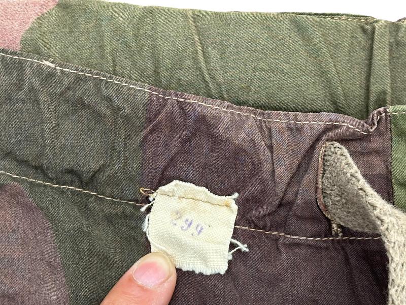 British Camouflaged Windproof Trousers