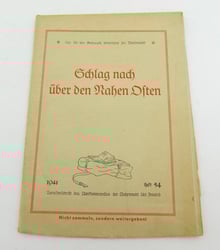 Wehrmacht map of the Middle East 1941