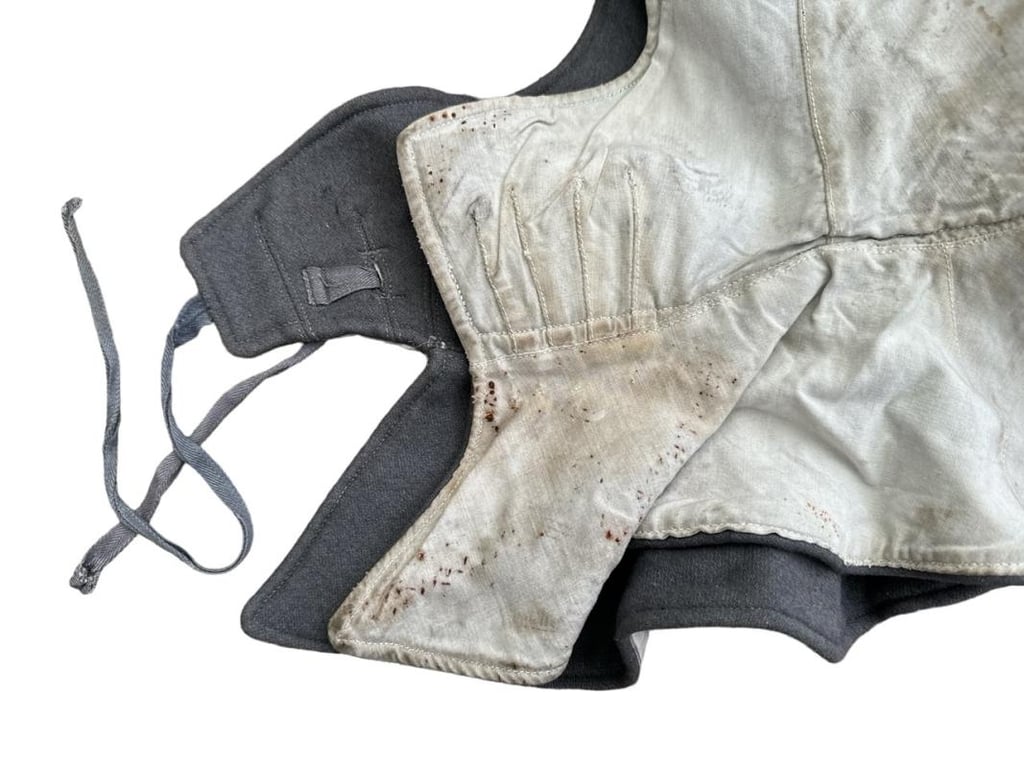 1ST Model Luftwaffe Winterhood in Blue Wool