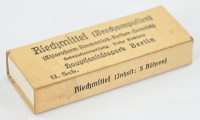 German Third Reich Medical 'Riechmittel' in box