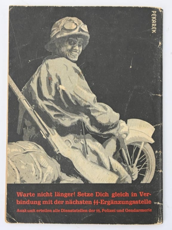 German Waffen-SS Recruitment Booklet 'Dich Ruft die SS'