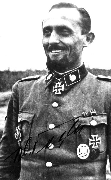 Congratulatory Letter to SS winner Max Seela "Knights Cross" "Totenkopf division“  from the NSDAP Kreisleitung Berlin Köpenick