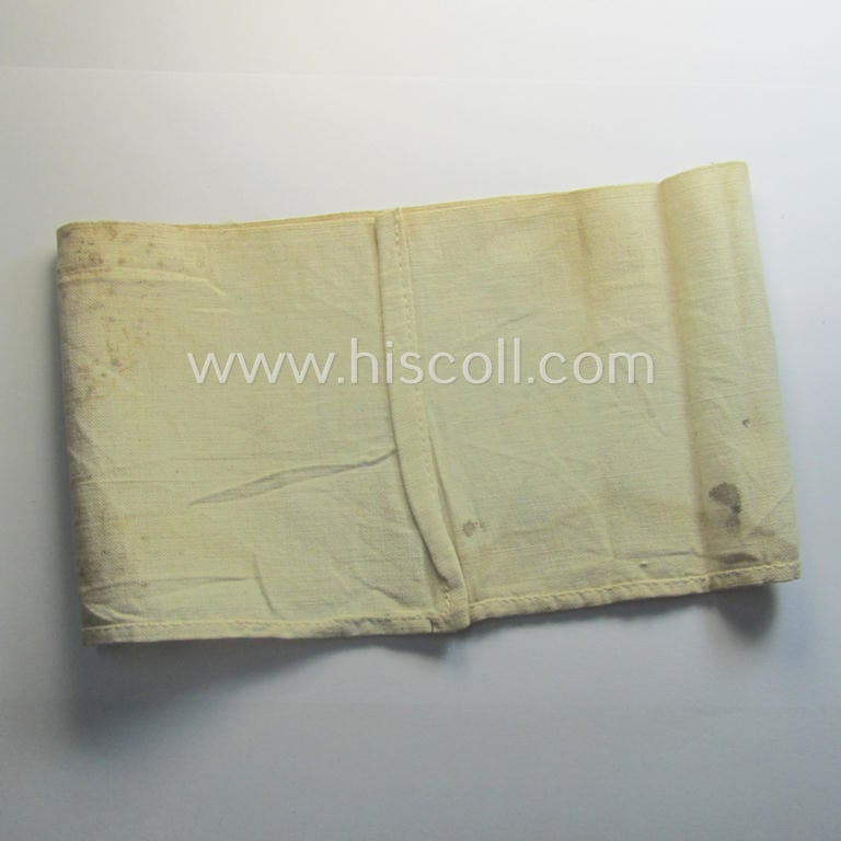 'N.S.D.A.P.'-related armband (ie. 'Armbinde') being of the 'entirely printed'-type showing a party-eagle device coupled with the text: 'Einsatzsturm der NSDAP'