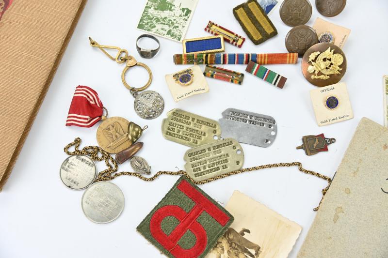 US WW2 Grouping ''Charles B Konsella'' 357th Infantry Regiment