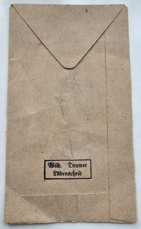 4 X German award envelopes/packets