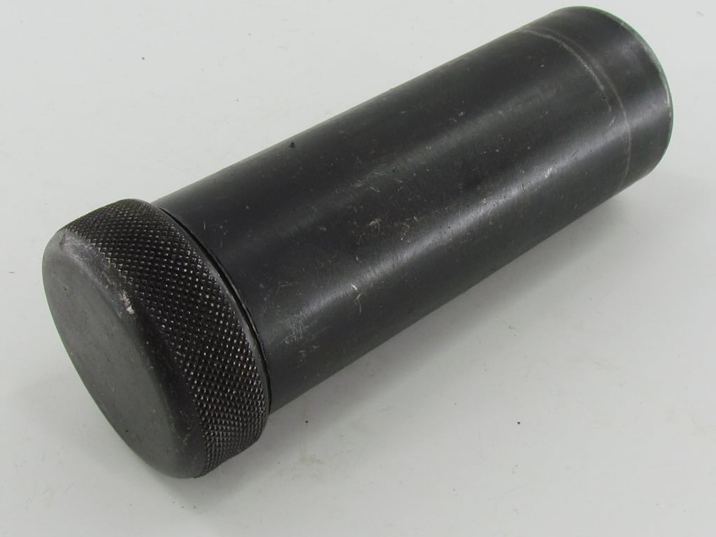 MG34 recoil booster and flash-hider Container