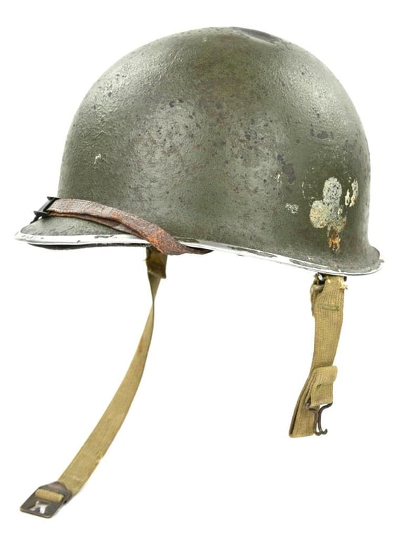 US WW2 101st Airborne Dvision 327th Glider Infantry Regiment Helmet