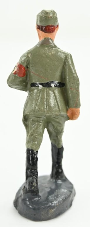 German Elastolin Toy Figure 'RAD Officer'