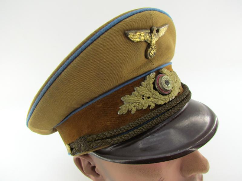 NSDAP Ortsgruppe RZM leaders visor cap