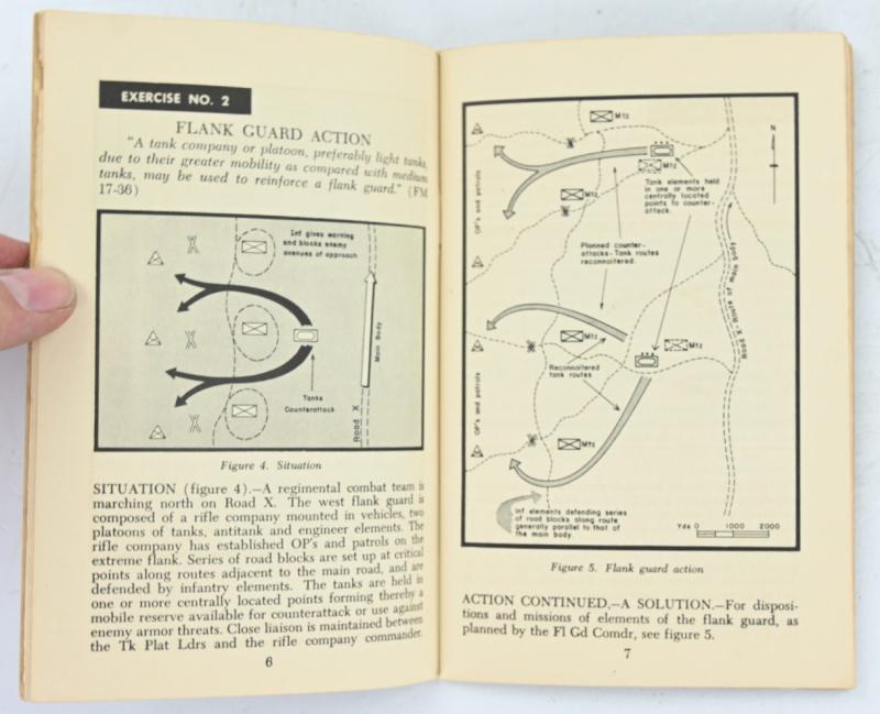 US WW2 Field Manual FM17-36 Tanks with Infantry