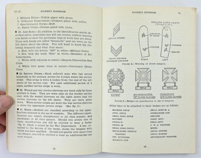 US WW2 Soldier's Handbook FM 21-100