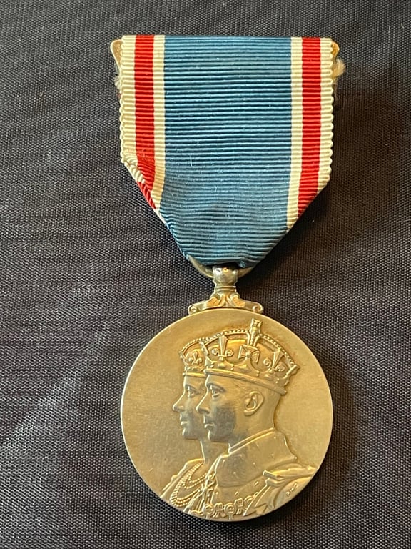 HARD TO FIND NAMED SET, CASED 1ST TYPE CBE, CORONATION MEDAL. ADDITIONAL PHOTOS