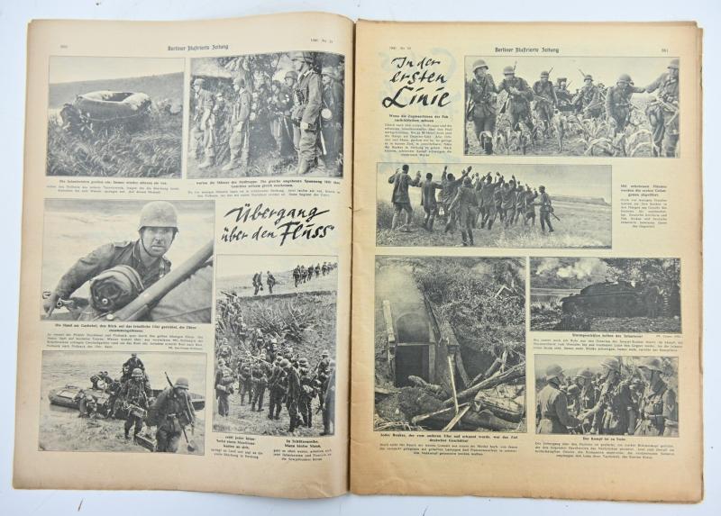 German Berliner Illustrierte Zeitung Newspaper 1941
