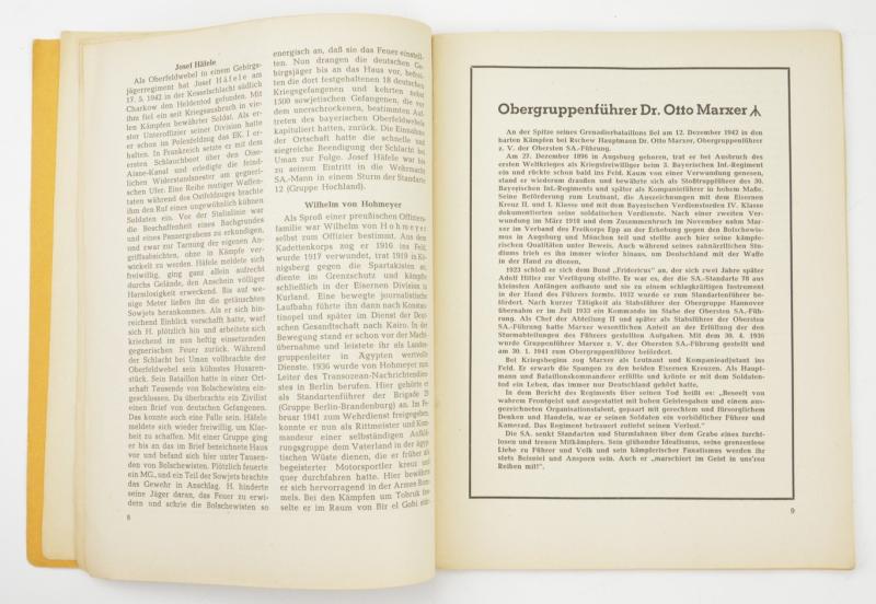 German NSDAP Magazine 'Der SA-Führer'.