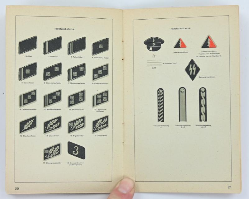 Dutch NSB Booklet 'Distinctieven der Beweging'