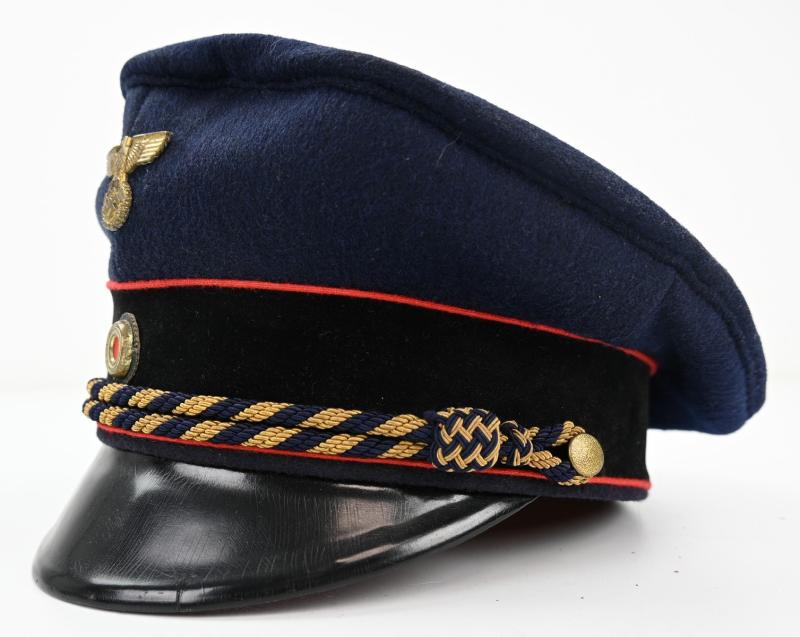 German Reichsbahn NCO Visor Cap