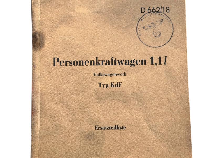 KDF Booklet/Manual -1944-