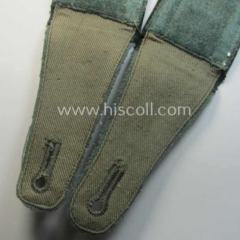 Pair of WH (Heeres) neatly 'cyphered' ('M36'- ie. 'M40'-pattern and/or pointed-style) NCO-type shoulderstraps: 'Uffz. des Infanterie-Rgts. 12'